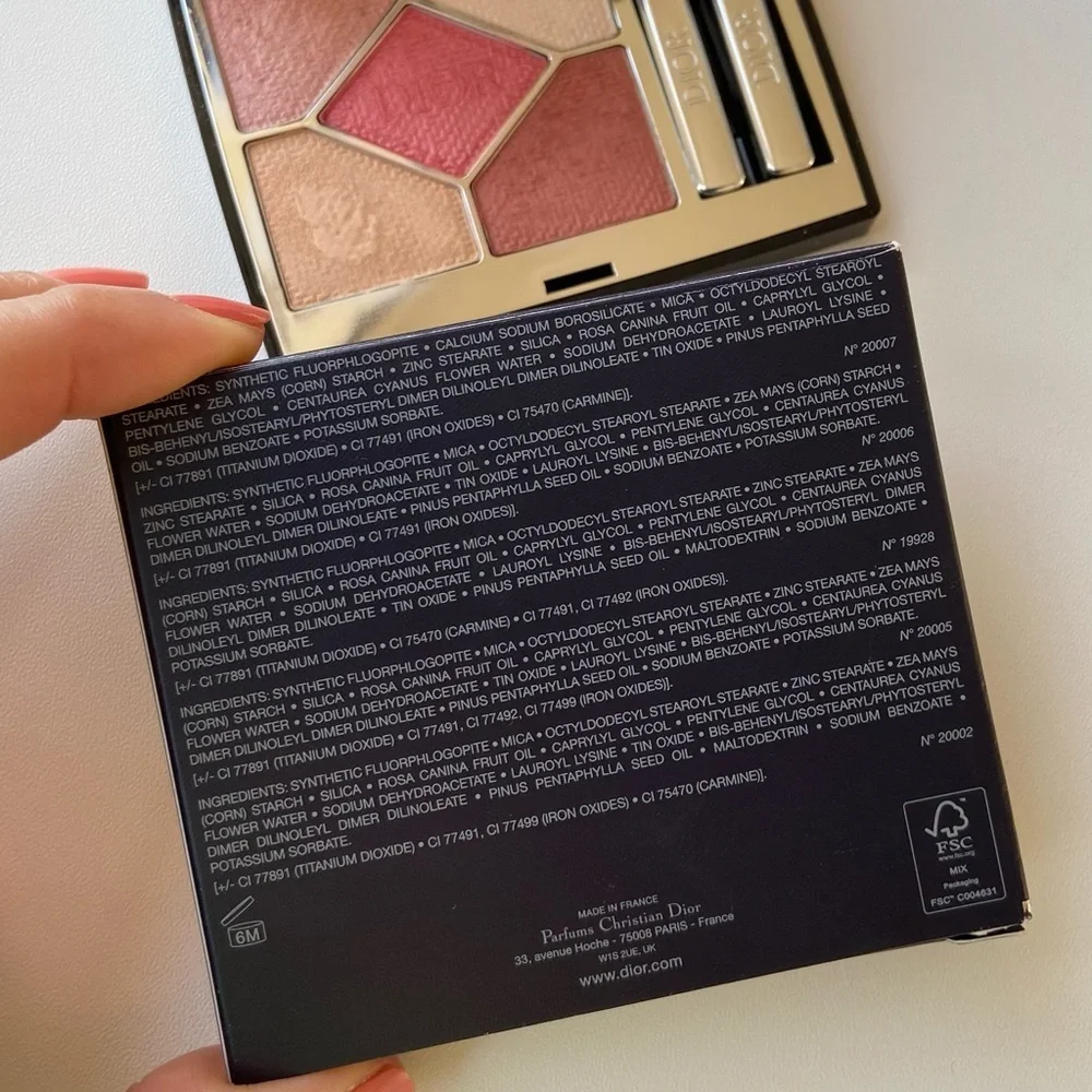 Diorshow 5 Couleurs 923 Popeline Peach|Limited Edition